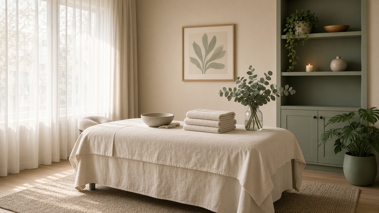 Không gian massage Thái tại nhà